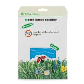 modré lepové destičky proti skodcům třásněm plantize