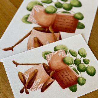 Botanická ilustrace Dobrá četba botanicka ilustracia dobre citanie 3 wearewind plantizia Plantizia.cz