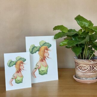 botanicka ilustracia etericka calathea 4 wearewind plantizia Plantizia.cz