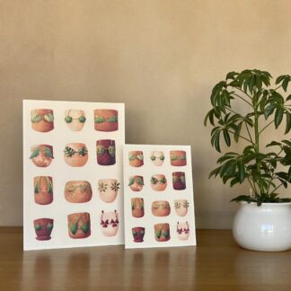 Botanická ilustrace Letní kolekce plavek botanicka ilustracia letna kolekcia plaviek 3 wearewind plantizia Plantizia.cz