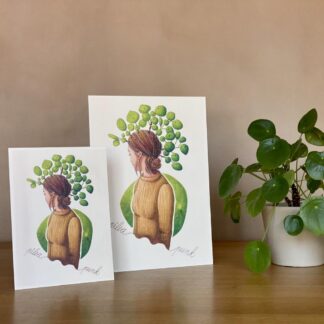 botanicka ilustracia pilea punk 3 wearewind plantizia Plantizia.cz