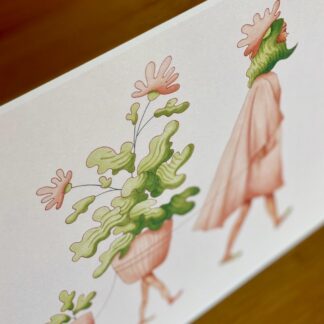 Botanická ilustrace Procházka botanicka ilustracia prechadzka 3 wearewind plantizia Plantizia.cz