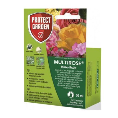 multirose protectgarden postřik proti skůdcům vlnatce voskům puklicím proti houbovým chorobám insekticid fungicid