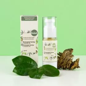 Kvitok – Konopný noční krém pro mastnou a problematickou pleť 30 ml
