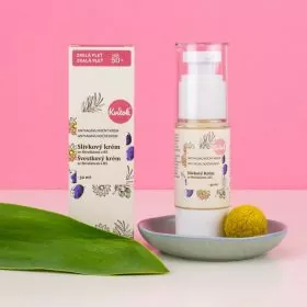 Kvitok – Švestkový noční krém se skvalánem a B5 pro zralou pleť (50+) 30 ml