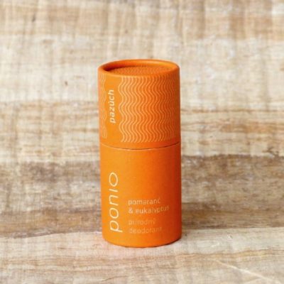 ponio pažích přírodní deodorant pomeranč eukalyptus svěží citrusový pro ženy mužů