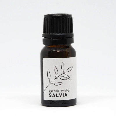 esencialny olej salvia salviova silice do aromalampy difuzéru aromaterapie
