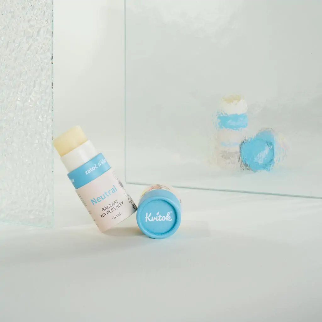 Kvitok – Balzám na rty Neutral 6 ml kvitok balzám na rty neutral přírodní