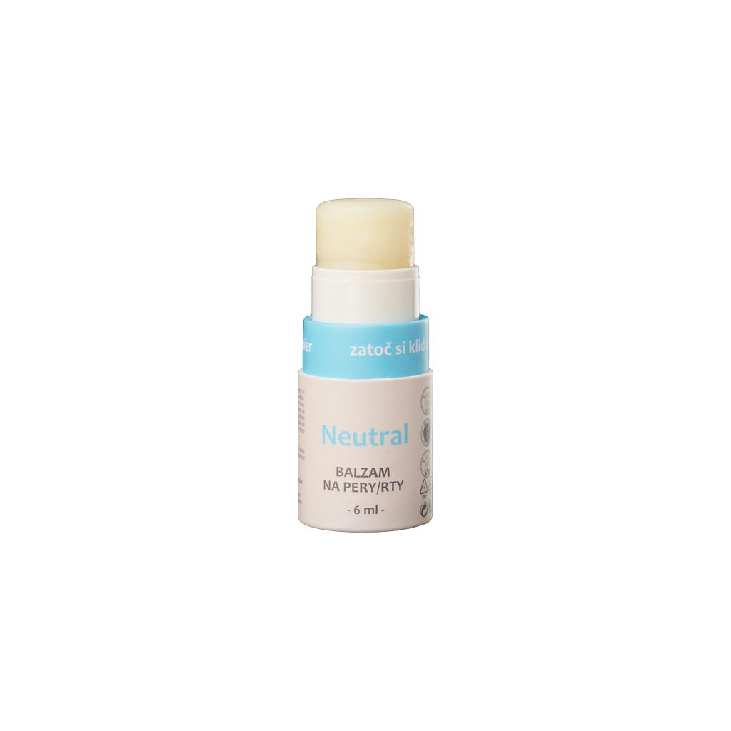 Kvitok – Balzám na rty Neutral 6 ml kvitok balzám na rty neutral přírodní