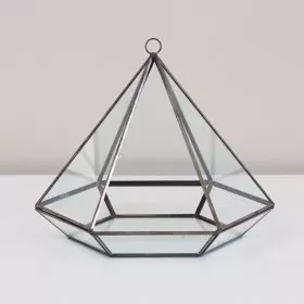 Vitrážové terárium velký diamant