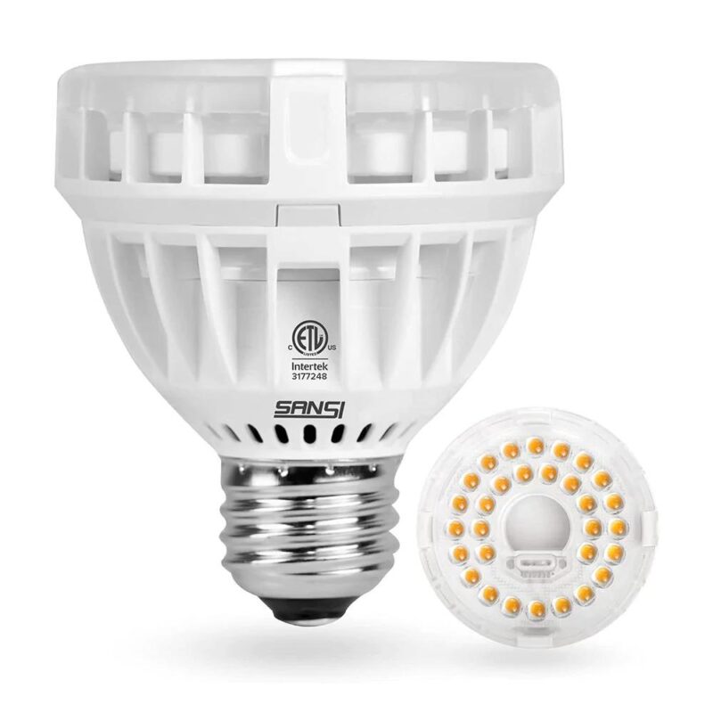 sansi led grow light žárovka pro rostliny růstové světlo E27 10W