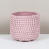 keramický crepnik light pink růžový květináč