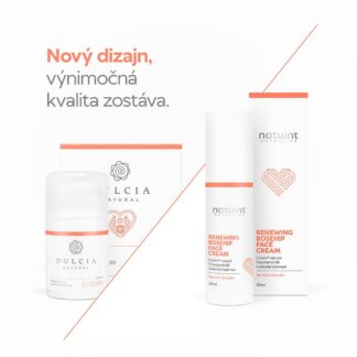Natuint – Šípkový pleťový krém Ectoin a provitamin B5 50 ml natuint rosehip face cream sipkovy pletovy krem dulcia