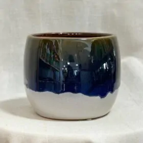 Keramický květináč Aurora dark 6 cm