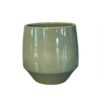 Keramický květináč Simple line sage 13 cm keramicky květináč zeleny sage