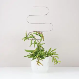 Dekorativní opora pro rostliny vlnka velká Dekorativní opora pro rostliny vlnka velka kovova tyc ke kytkam opora pro pokojovky