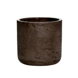 Květináč Charlie chocolate washed kvetinac charlie chocolate washed hnedy betonovy keramicky