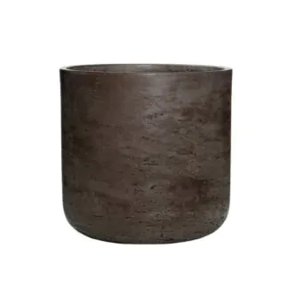 Květináč Charlie chocolate washed kvetinac charlie chocolate washed hnedy betonovy keramicky