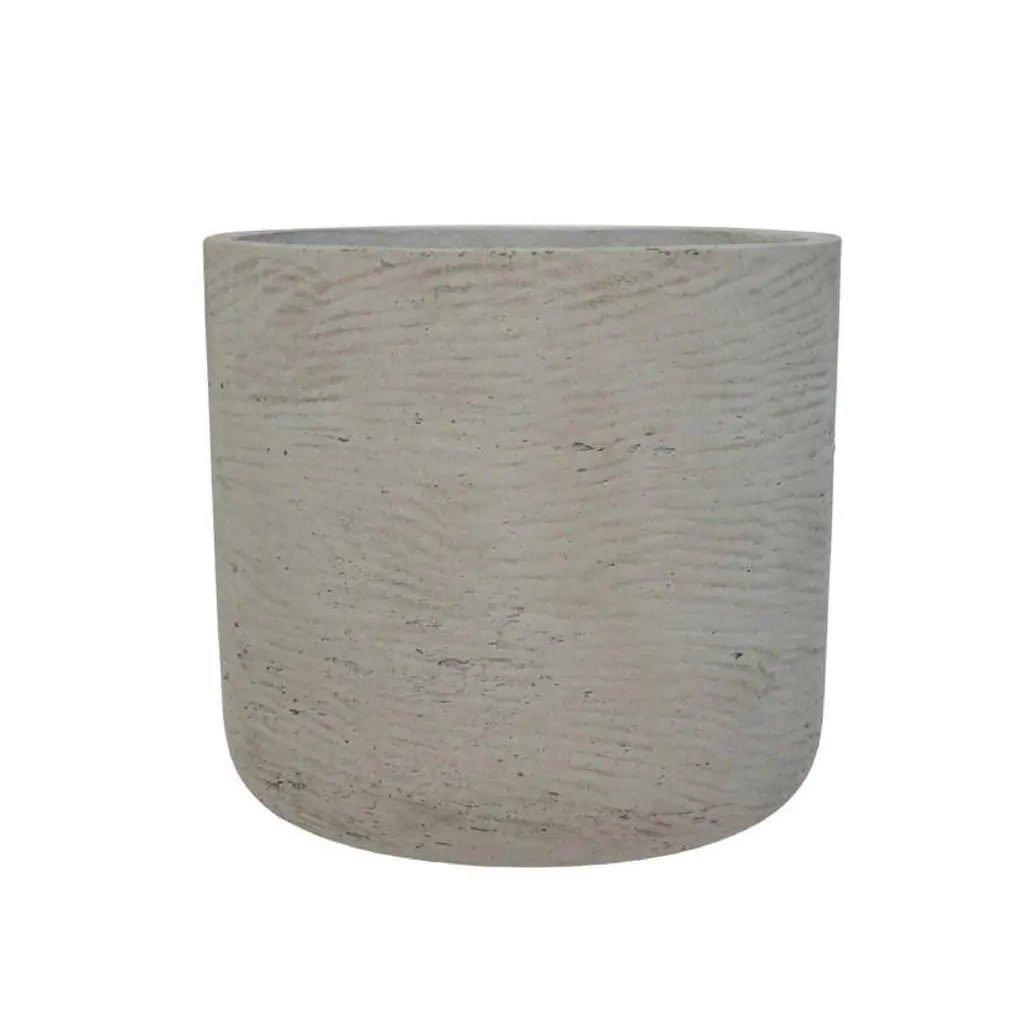 Květináč Charlie grey washed kvetinac charlie grey washed sedy betonovy keramicky