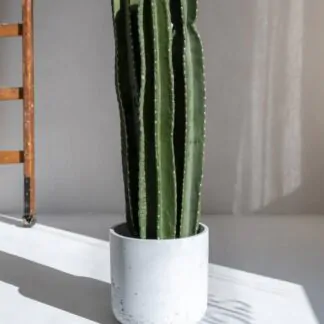 Květináč Charlie white washed kvetinac charlie white washed bily betonovy keramicky