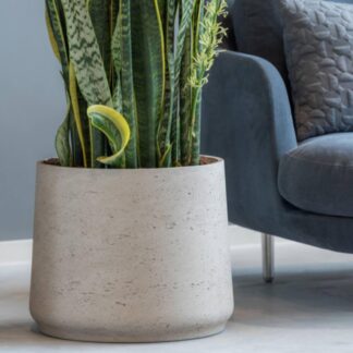 Květináč Patt grey washed kvetinac patt grey washed sedy betonovy keramicky