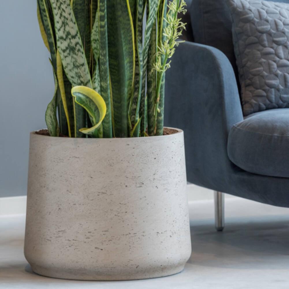 Květináč Patt grey washed kvetinac patt grey washed sedy betonovy keramicky