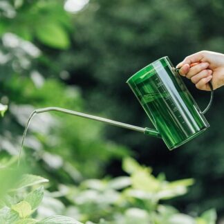 Krhlička 1 l zelená krhlicka zelena pro zalevani pokojovych rostlin