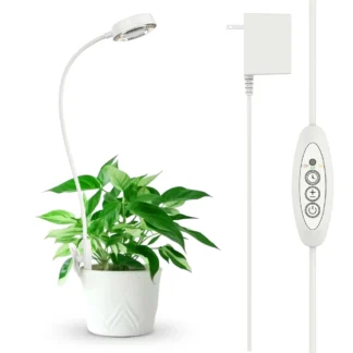 Pokojové rostliny, řasokoule a příslušenství Růstové svítidlo na květináč SANSI LED GROW LIGHT 10W