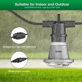 Růstové svítidlo šňůra SANSI LED GROW LIGHT 72W Růstové svítidlo šňůra SANSI LED GROW LIGHT 72W