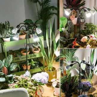 Růstové svítidlo na stojanu SANSI LED GROW LIGHT 120W Růstové svítidlo na stojanu SANSI LED GROW LIGHT 120W pokojove rostliny