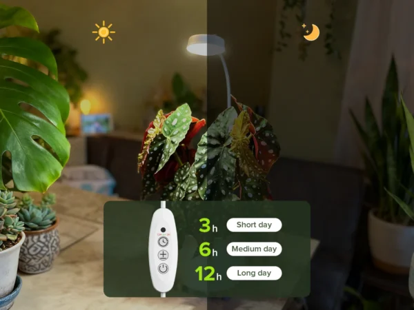 Růstové svítidlo na květináč SANSI LED GROW LIGHT 10W Růstové svítidlo na květináč SANSI LED GROW LIGHT 10W