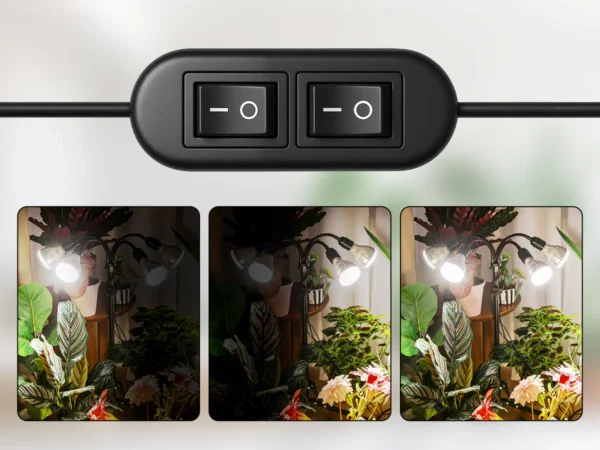 Růstové svítidlo na stojanu SANSI LED GROW LIGHT 120W Růstové svítidlo na stojanu SANSI LED GROW LIGHT 120W pokojove rostliny