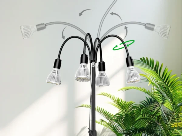 Růstové svítidlo na stojanu SANSI LED GROW LIGHT 120W Růstové svítidlo na stojanu SANSI LED GROW LIGHT 120W pokojove rostliny