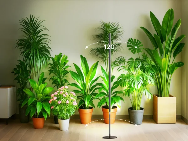 Růstové svítidlo SANSI LED GROW LIGHT 80W rustove svitidlo sansi led grow light 80w svetlo pro rostliny pokojovky