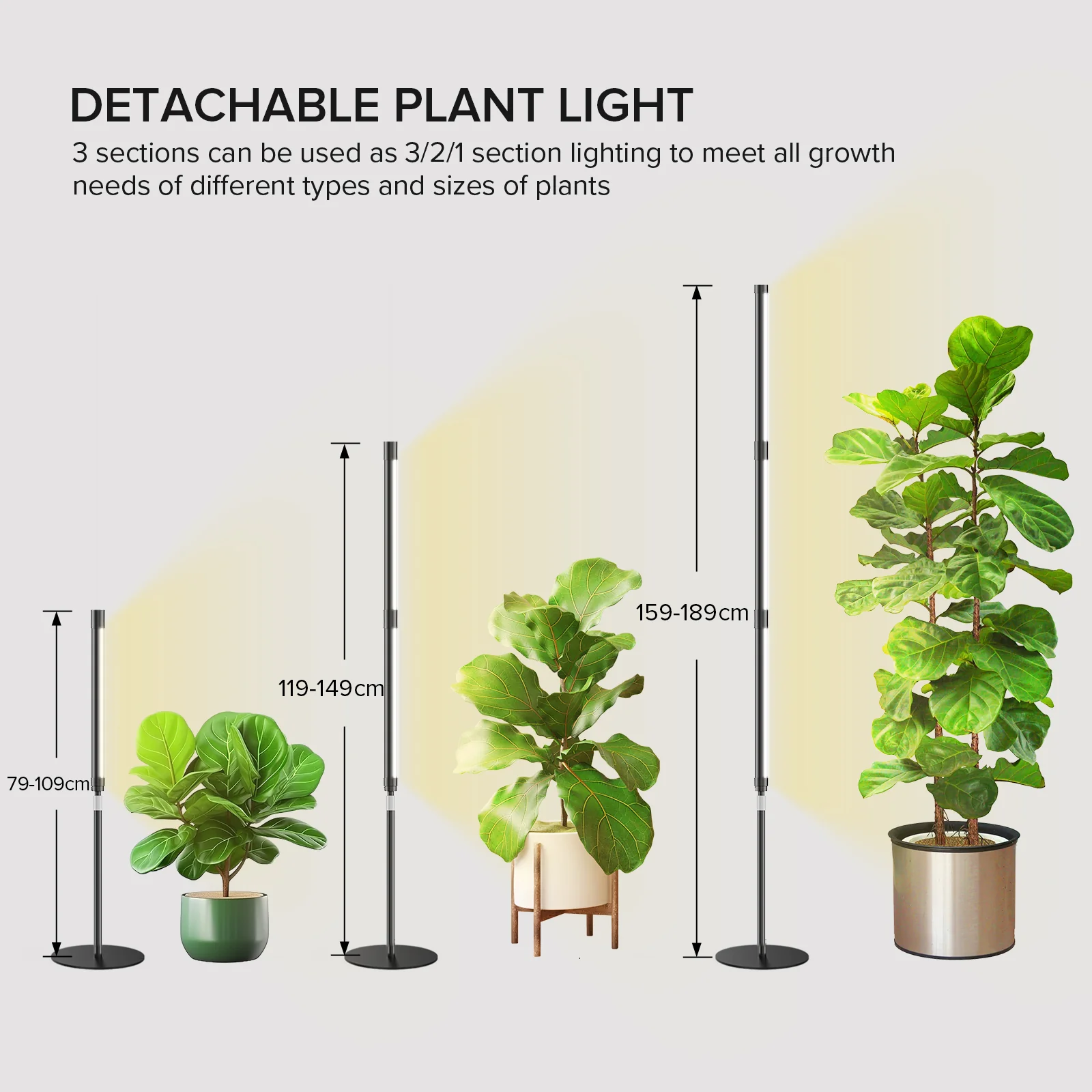 Růstové svítidlo SANSI LED GROW LIGHT 80W rustove svitidlo sansi led grow light 80w svetlo pro rostliny pokojovky