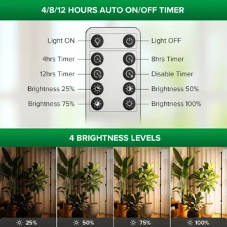 Růstové svítidlo SANSI LED GROW LIGHT 80W rustove svitidlo sansi led grow light 80w svetlo pro rostliny pokojovky