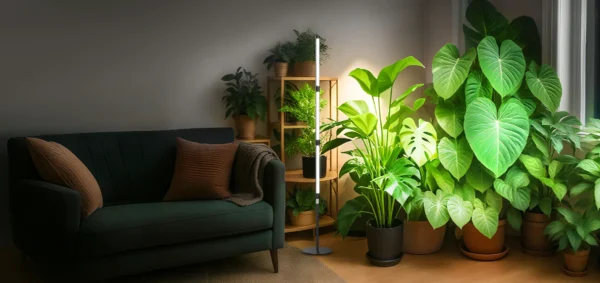 Růstové svítidlo SANSI LED GROW LIGHT 80W rustove svitidlo sansi led grow light 80w svetlo pro rostliny pokojovky