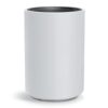 Plastový květináč s vkladem Cylinder Tall bílý plastovy bily kvetinac s vkladem cylinder matny
