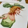 Botanická ilustrace Éterická kalatea Botanická ilustrace Éterická kalatea wearewind