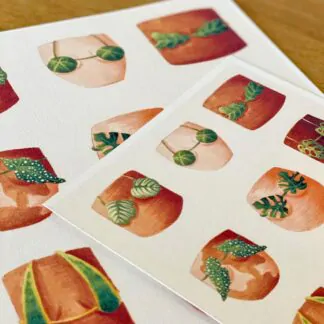 Botanická ilustrace Letní kolekce plavek wearewind