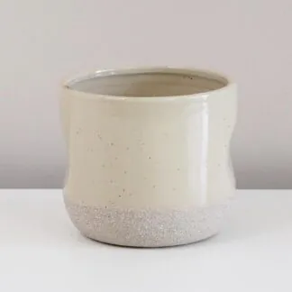 dekorativní crepník sandstone bezový květináč plantize