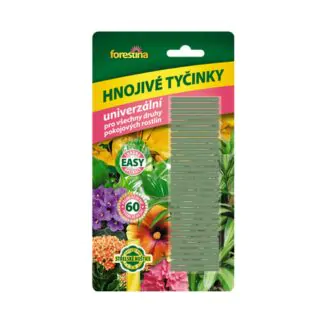 univerzální hnojivé tyčinky forestina pro všechny druhy pokojových rostlin