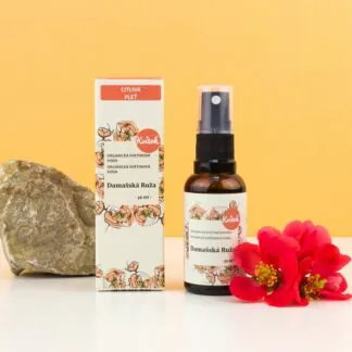 kvitek květinová voda damasská růže