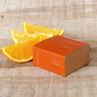 Ponio – Masážní kostka Pomeranč & eukalypt 50 g