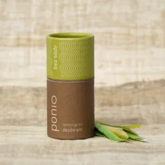 ponio pažích přírodní deodorant sodafree lemongras pro muže ženy svěží