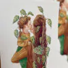 Botanická ilustrace Mámy a dcery botanicka ilustracia mamy a dcery wearewind plantizia Plantizia.cz