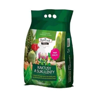 substrat pro kaktusy a sukulenty raselina premium hlína na kaktusy