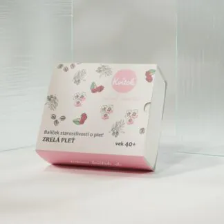 kvitek balíček péče o plet zrála plet přírodní kosmetika slovenska