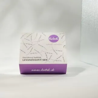 kvitek dárkový balíček levandulový sen přírodní kosmetika vůně