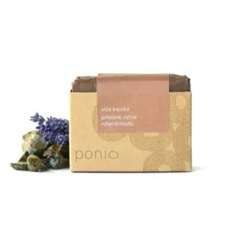 ponio jemné mýdlo aloe kapské na suchu pokožku přírodní